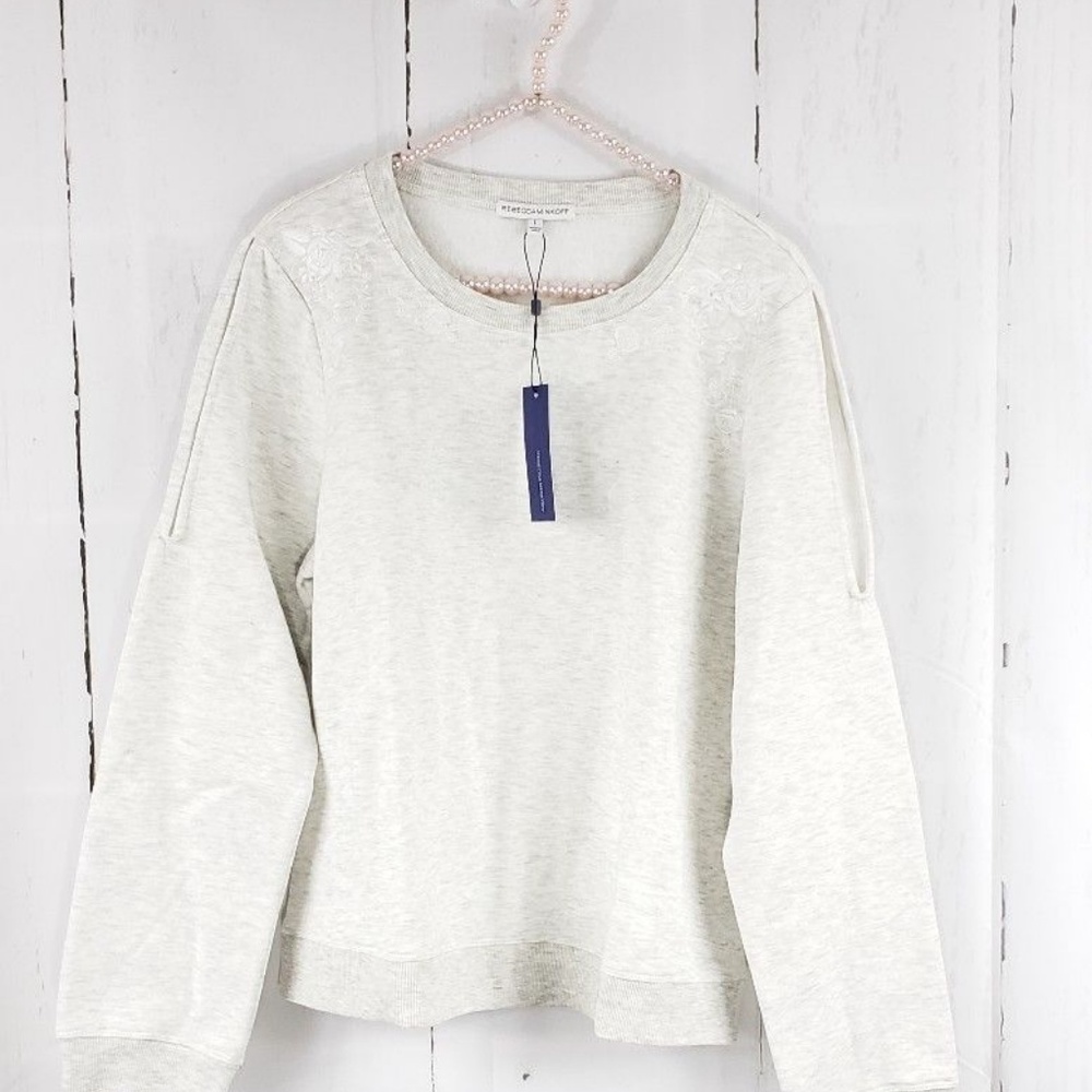 Rebecca Minkoff Jenn Embroidered Sweatshirt - Picture 2 of 7